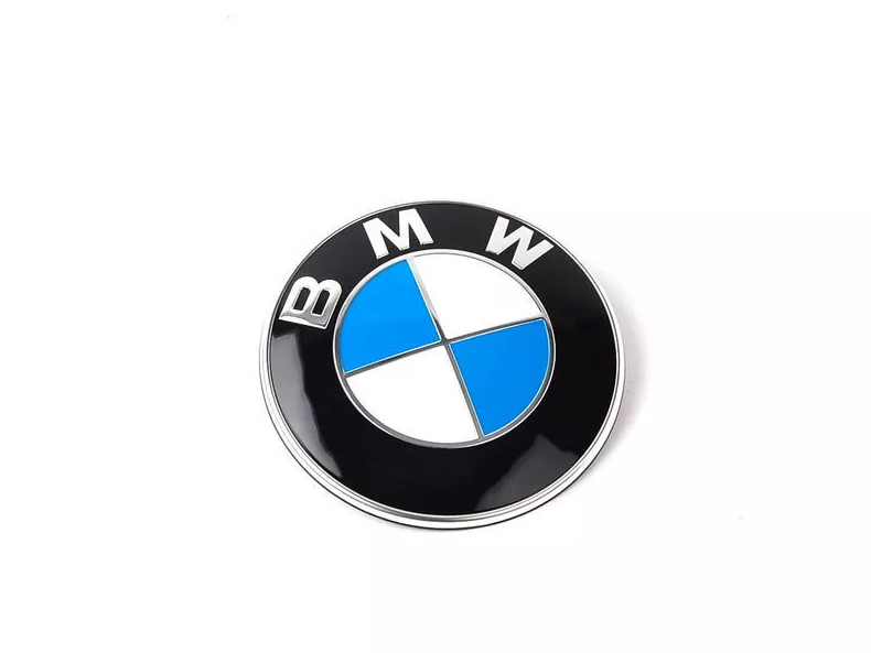 Simbolo emblema BMW para capo/mala 82mm